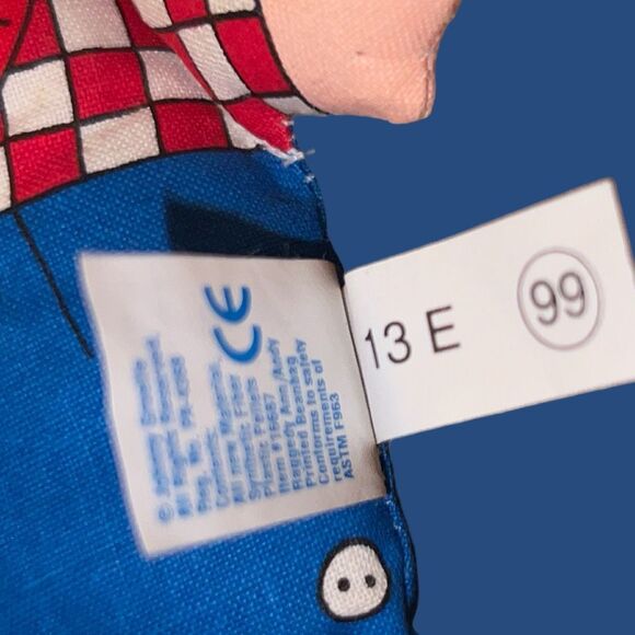 Vintage Applause Raggedy Ann & Andy Bean Plush Bag Dolls 8” P10 - Picture 4 of 7